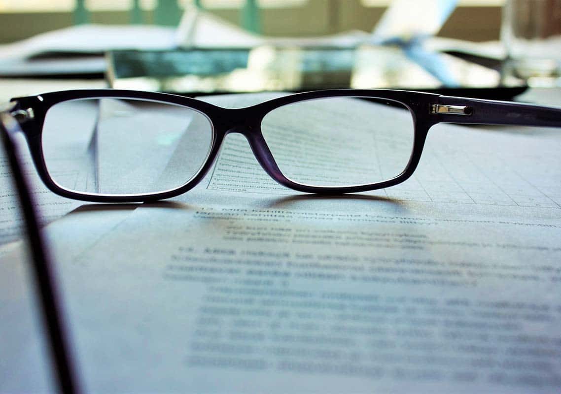lunettes documents administratifs